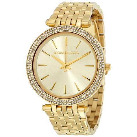 michael kors gold ladies watch.